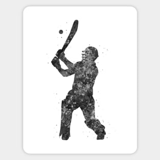 Cricket player Sticker